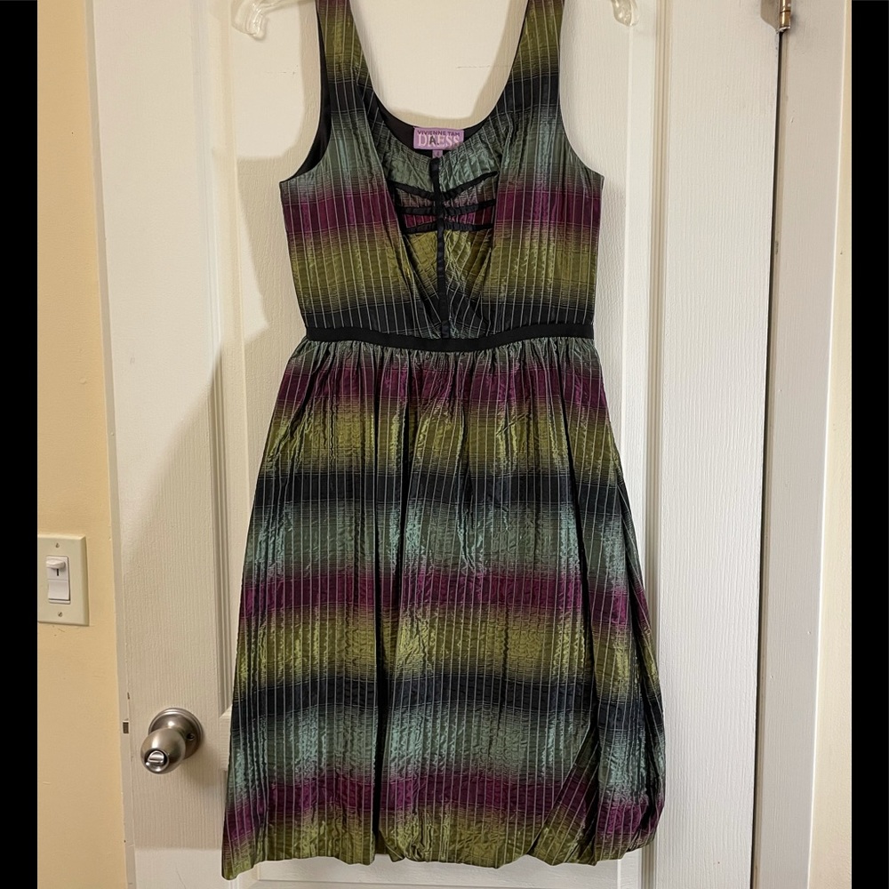 Vivienne Tam metallic dress